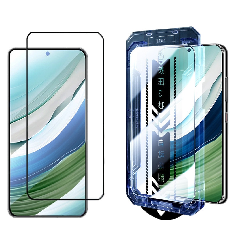 Folii de protectie telefoane, Protector de ecran HD, Full Cover, Anti Zgarieturi, Anti Socuri, Anti-amprenta, Pentru Samsung Galaxy A15, Vine cu un dispozitiv simplu de instalare pentru o pozitionare precisa