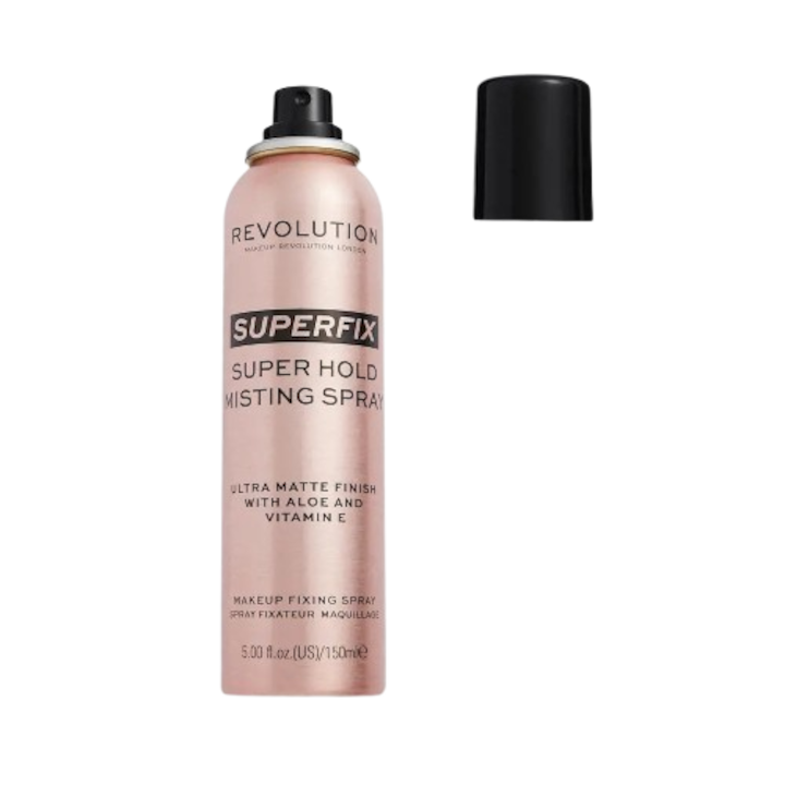 Spray ultra-rezistent pentru fixarea machiajului, Revolution Superfix, 150 ml