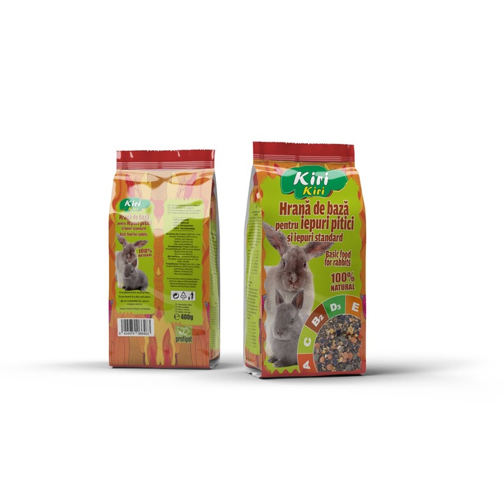 Суха храна Kiri Kiri Menu, Заек, 400гр