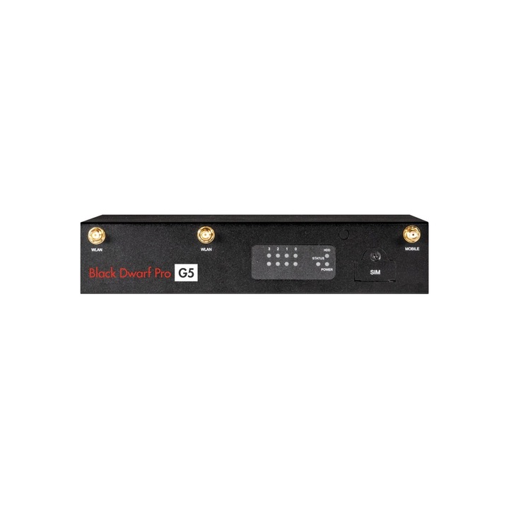 Безжичен рутер TERRA FIREWALL BLACK DWARF PRO G5, двубандов, 15 потребители, 457x1410x991мм