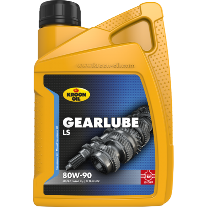 Ulei transmisie mecanica KROON OIL Gearlube LS 80W90 01214, volum 1 litru, mineral