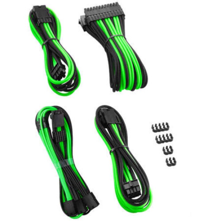 Set Cablu CableMod Black Green