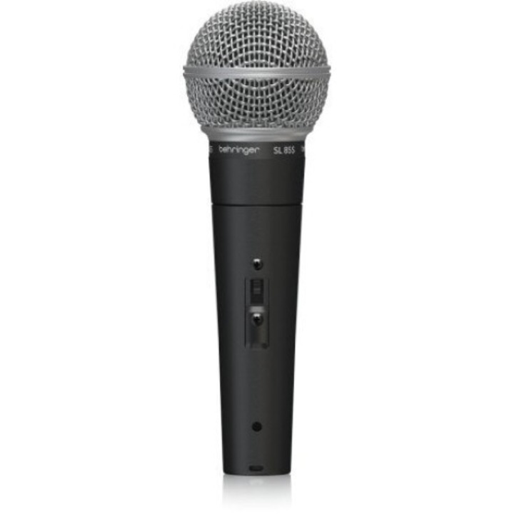 Динамичен микрофон Behringer SL 85S, кардиоиден, 210x75x120mm, черен