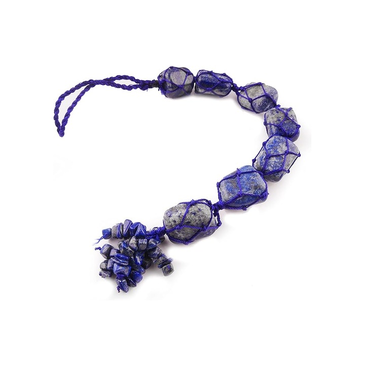 Agatator de perete din cristal Lapis Lazuli pentru echilibrarea chakrelor - 8LYP