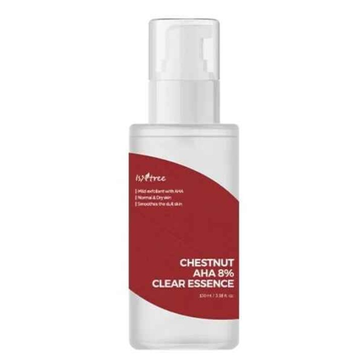 Ексфолираща есенция с кестени и 8% AHA Chestnut линия Isntree, 100 мл