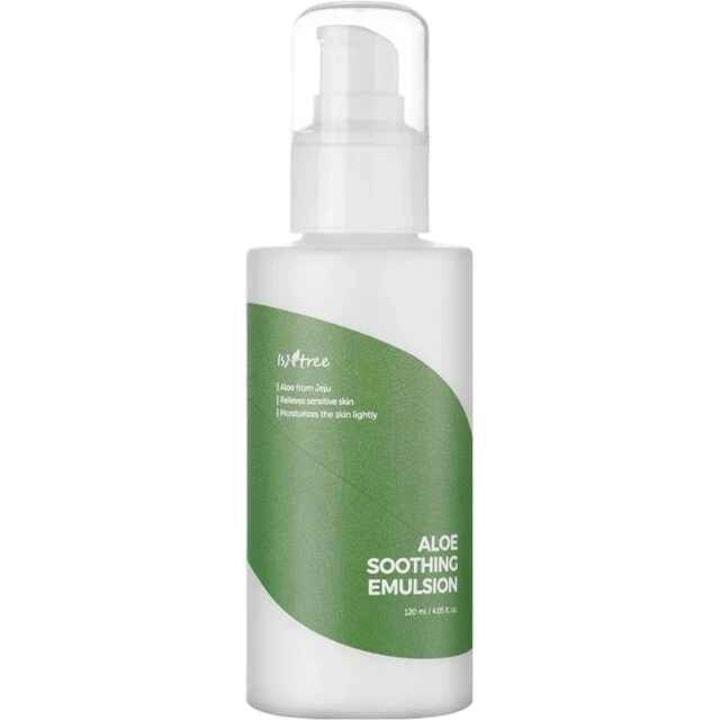 Емулсия за лице Aloe Vera Line Isntree, Успокояваща и охлаждаща, С алое вера, 120 мл
