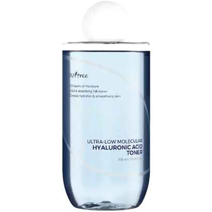 Тоник Isntree с хиалуронова киселина Ultra low molecular line, 300 мл