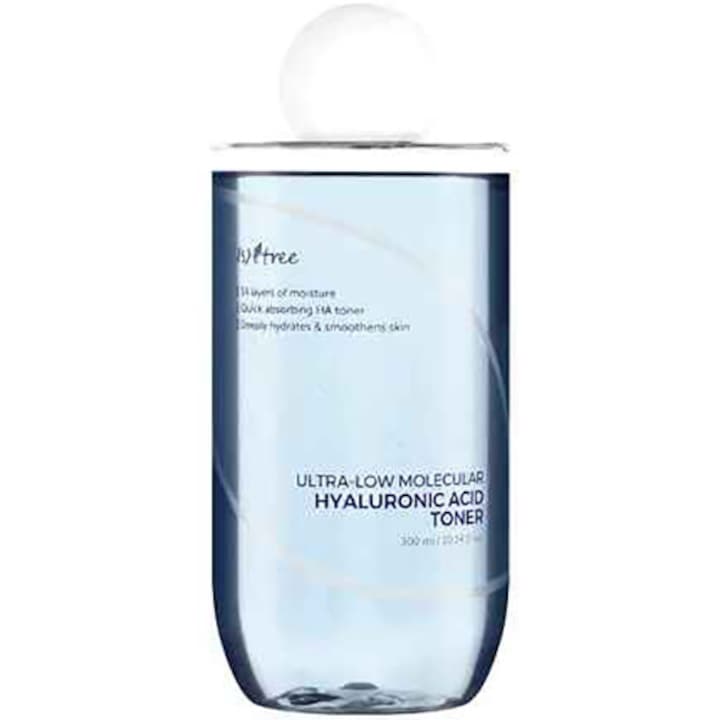 Тоник Isntree с хиалуронова киселина Ultra low molecular line, 300 мл