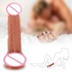 Dildo Mimimo, 26 cm, silicon dual-layer, cu ventuza