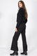 Rochie bleumarin, ROH, cu maneci incretite