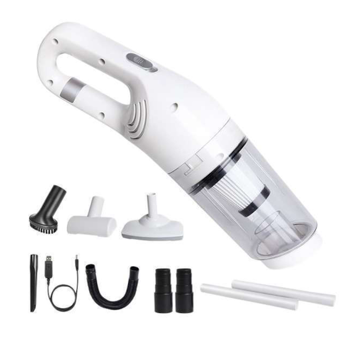 Aspirator multifunctional 2 in 1 Vacuum Cleaner JB 168, 1800mAh, 12.000 Pa, filtru hepa
