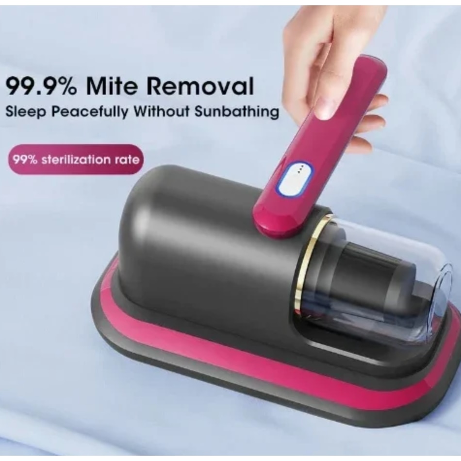 Aspirator portabil reincarcabil Andowl Q CM8 pentru acarieni si praf