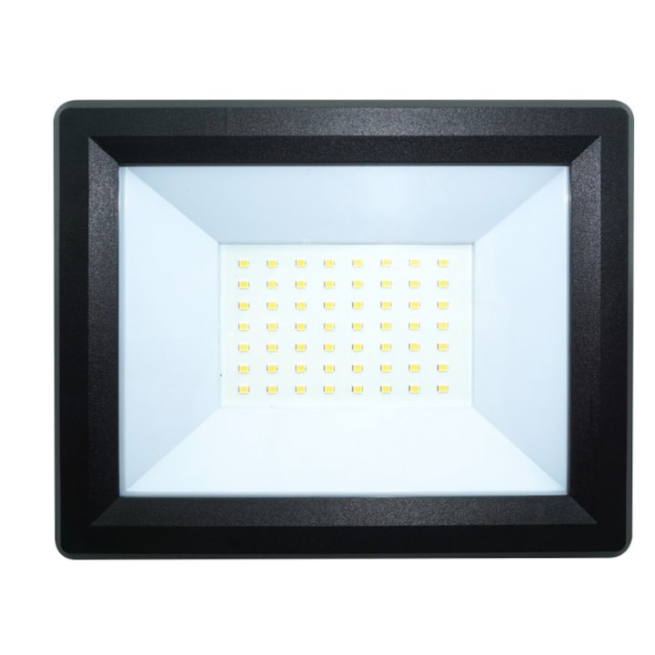 Led прожектор 50W SMD 12V Ip65 Natural White със скоби