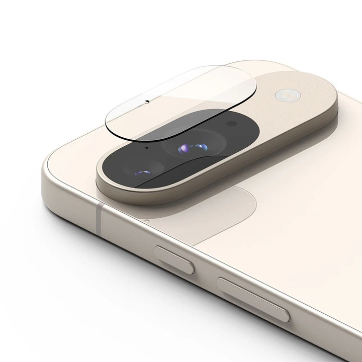 Защитен калъф, съвместим с протектор за камера от стъкло (3 броя), Ringke, Google Pixel 9 - Прозрачен