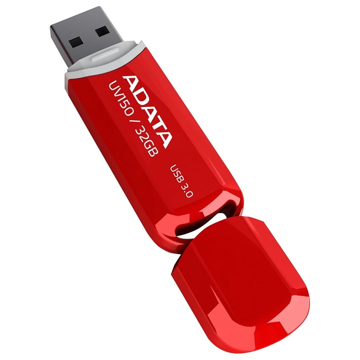 USB памет 32GB - Adata (AUV150-32G-RRD) - Червен
