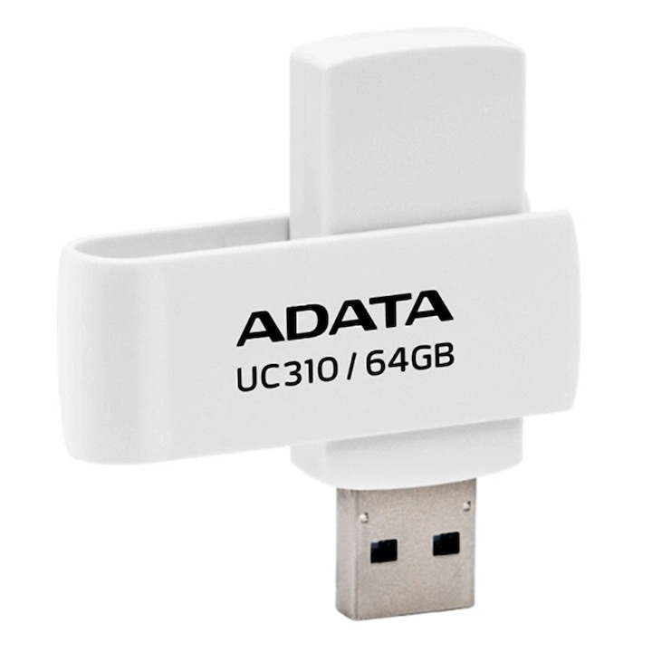 Memorie USB ADATA UC310 64GB, Alb