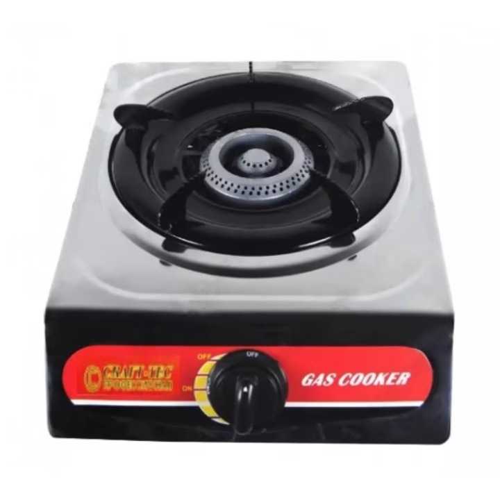 Aragaz portabil pentru camping Craft Tec MX138 inox 1 arzator, 37 x 27.5 x 9 cm