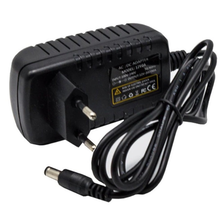 Alimentator Camere Supraveghere 220-12V 2A DVR CCTV Universal XL