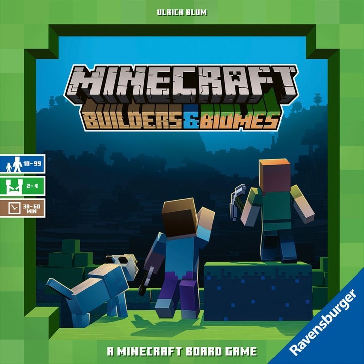 Joc de societate Minecraft: Builders & Biomes - Pentru famlie