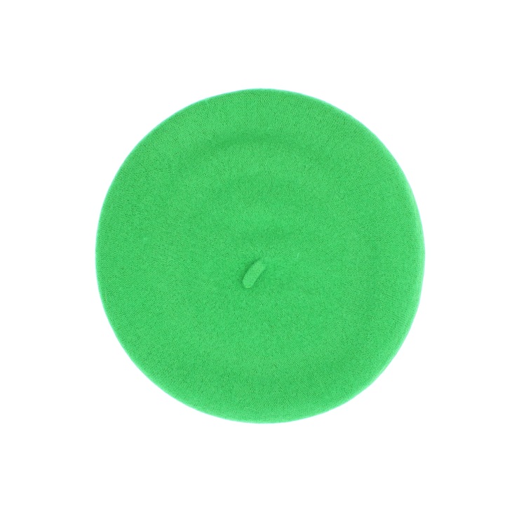 Bereta de dama, Buticcochet, lana, one size, Verde aprins - BSC704