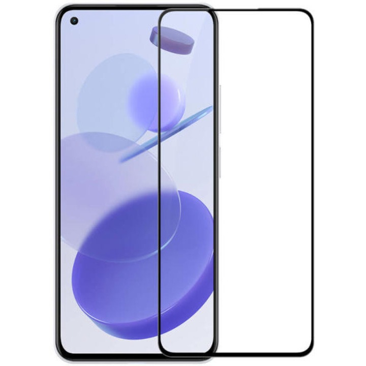 Üvegfólia Xiaomi Mi 11 Lite 5G 111D Fekete telefonhoz