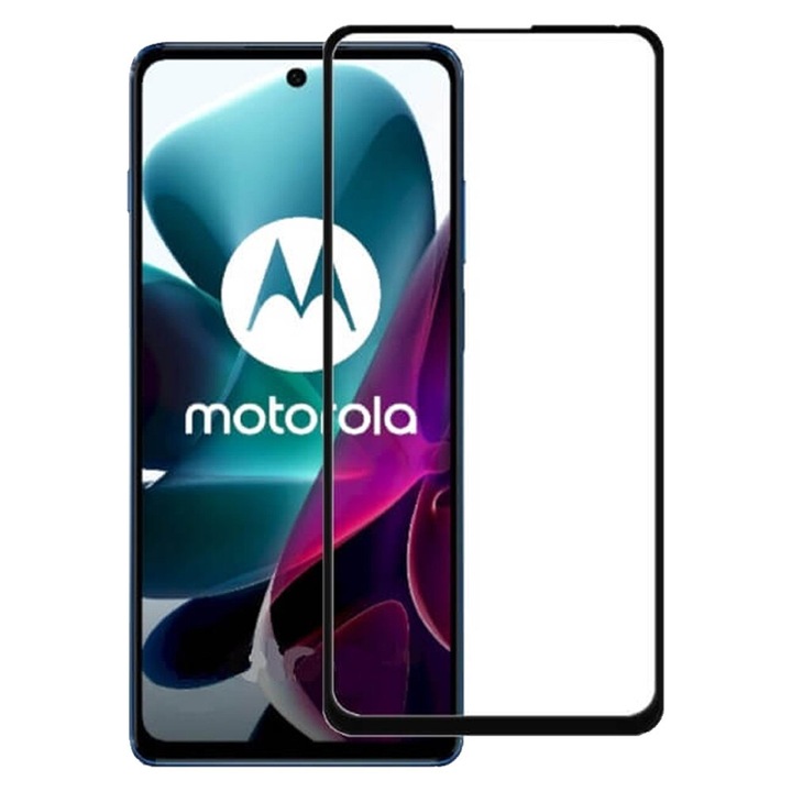 Фолио за стъкло за Motorola E40 111D черно