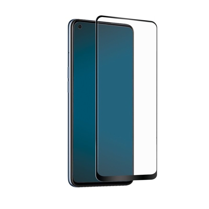 Oppo Reno 5 Lite 111D fekete üvegfólia