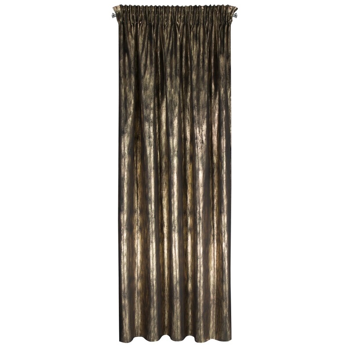 Függöny EMILA 140 x 270 cm rejansa Eurofirany fekete