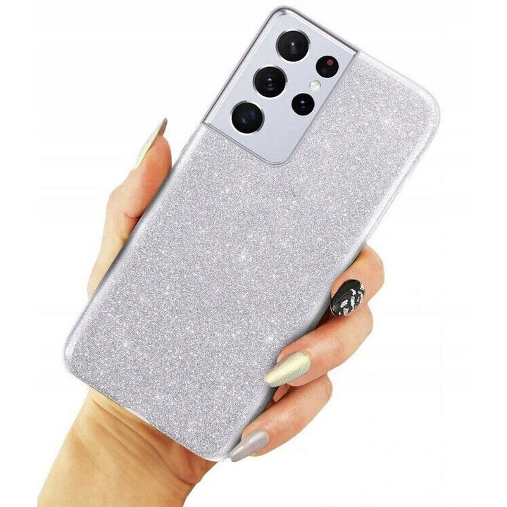 Кейс за Samsung Galaxy A16 5G/ 4G shine case сребрист