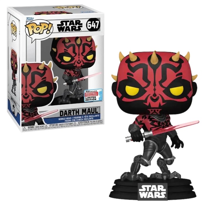 Фигурка Funko Pop figurine, Star Wars, Darth Maul, 10cm, многоцветен