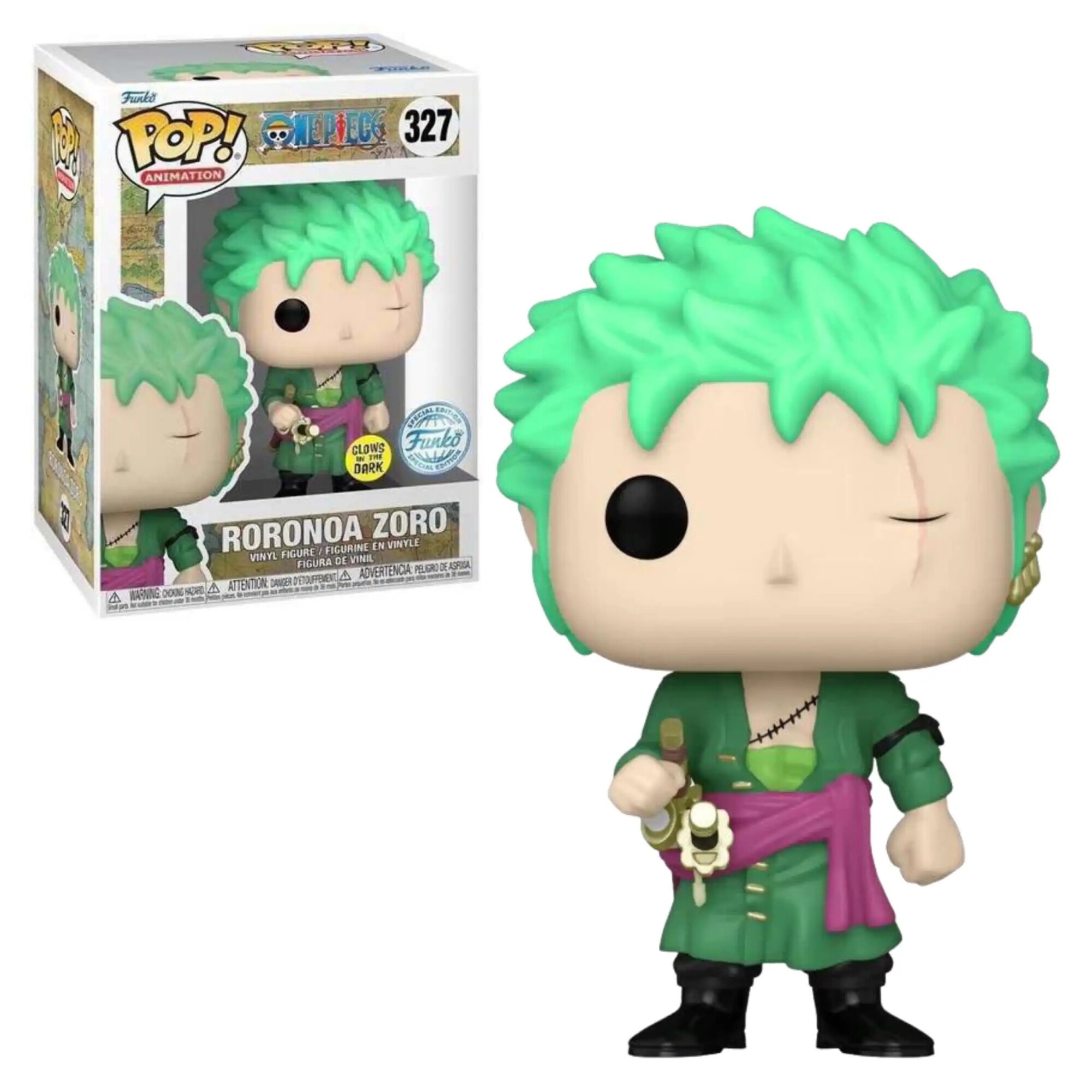 Figurina Funko Pop! One Piece - Roronoa Zoro, 10cm, multicolor