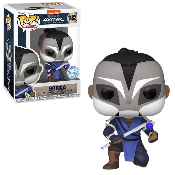Figurina Funko Pop, Avatar: The Last Airbender, Sokka, 10cm, multicolor