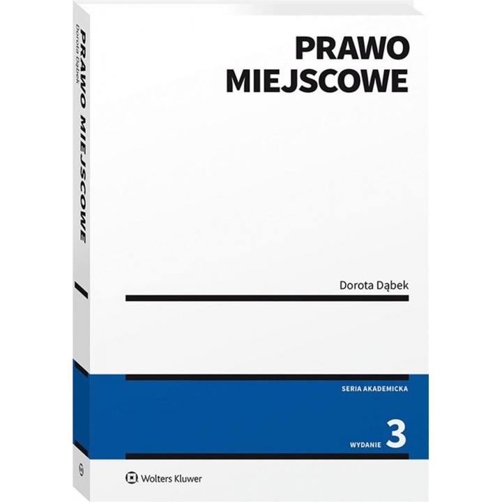Prawo miejscowe, Dorota Dabek, 2020 WOLTERS KLUWER