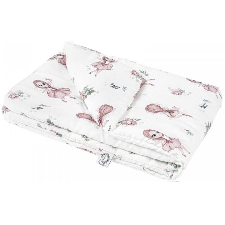 Paturica bebelusi, Bonjour Cherie, bambus, 75x100 cm, antialergica, multicolor