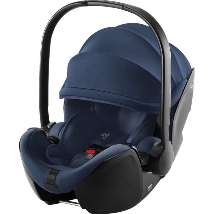 Scaun auto copii Britax Romer Baby Safe Pro 0-13 kg, albastru inchis, 3.9 kg, functie de inclinare