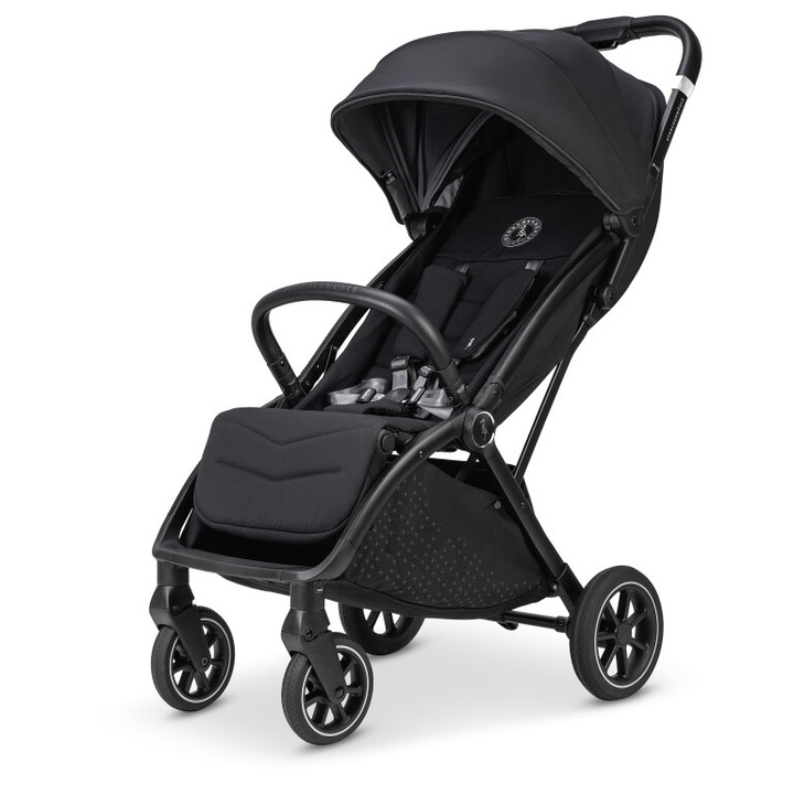 Детска количка Storchenmuhle NIKO, Onyx, 8.7 кг, система за сгъване с една ръка, 5 точки за безопасност