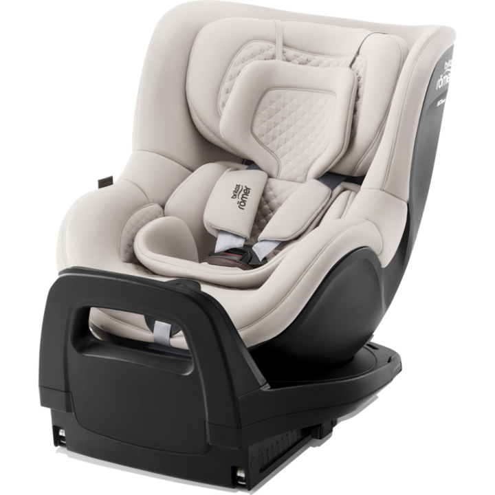 Scaun auto Britax Romer Dualfix PRO M, rotire 360°, 61-105 cm, Soft Taupe
