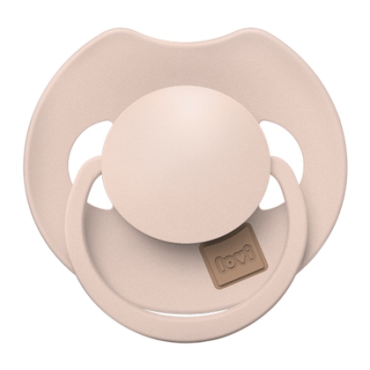 Залъгалка LOVI Prime, 0-6 месеца, силиконова, гола