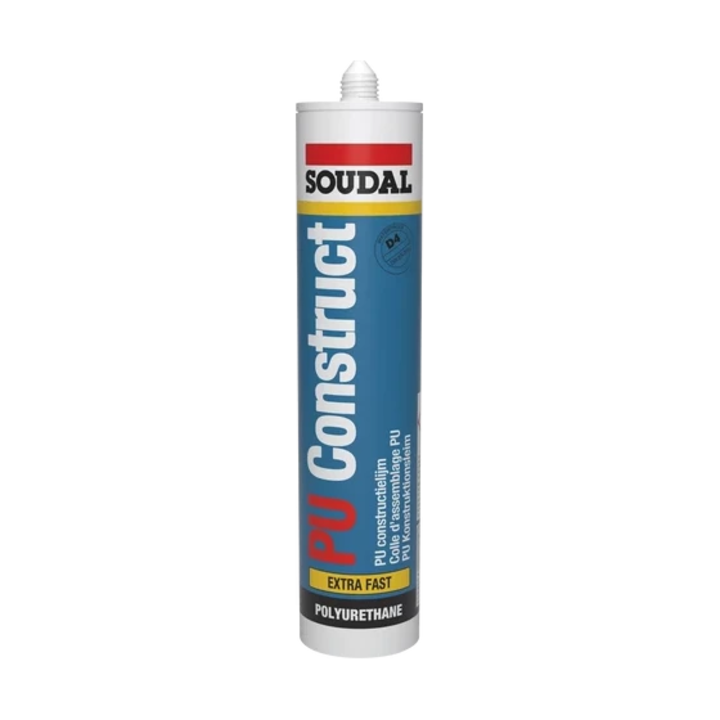 Adeziv poliuretanic Soudal PU Construct, 300 ml