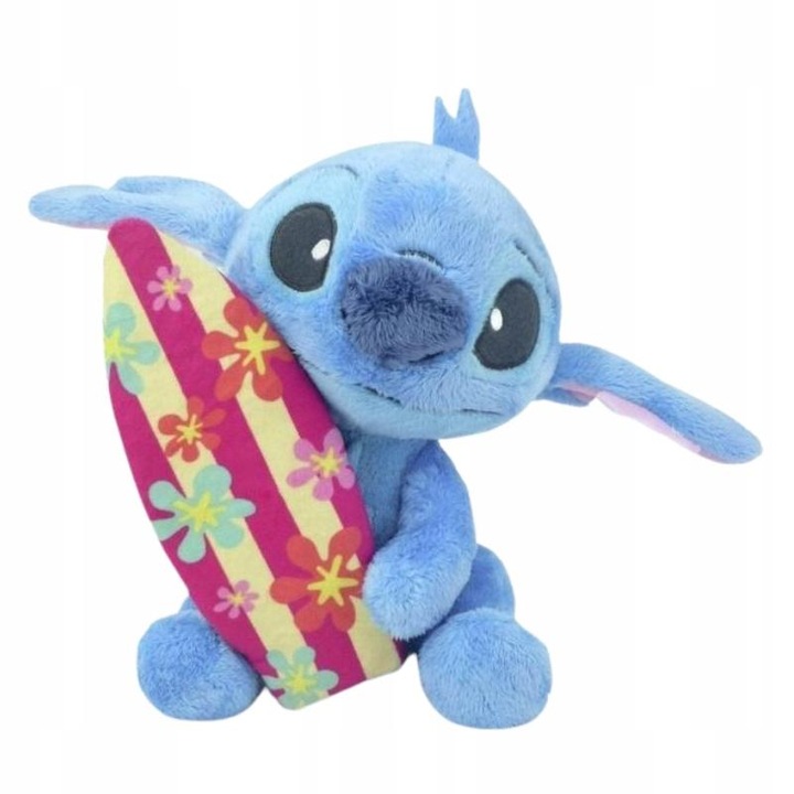 Mascota, Simba, Stitch (Lilo Si Stitch), Realizata Din Materiale Moi Si Tactile, Postura Sa Dinamica, Partenerul De Joaca Perfect, 25 Cm