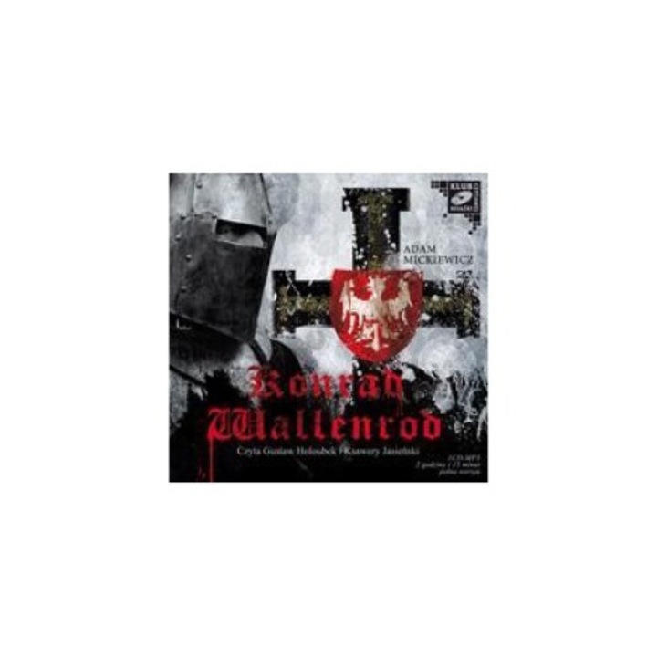 Audiobook Konrad Wallenrod, Adam Mickiewicz, MTJ 2011, 13x14 cm