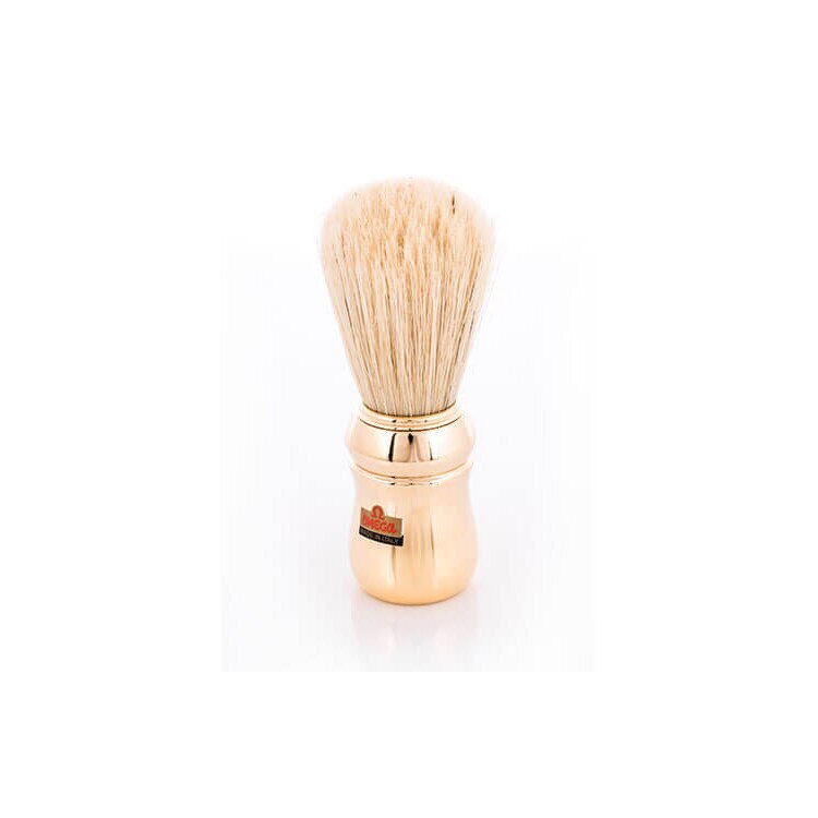 Pamatuf pentru barbierit Omega Auriu Delux