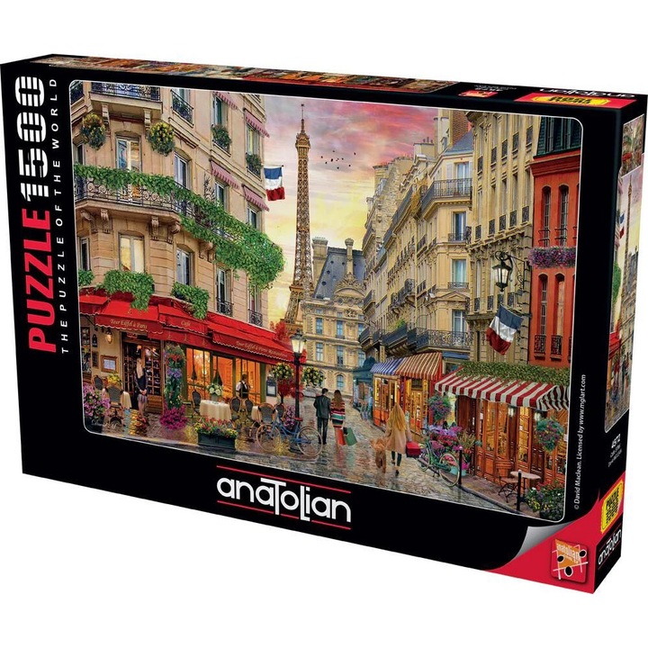 Puzzle Anatolian din 1500 piese - Cafeneaua Eiffel