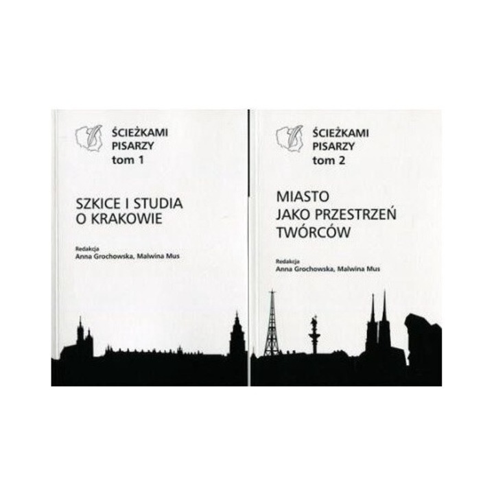 Sciezkami pisarzy T.1-2, Anna Grochowska, Malwina Mus, 2015, Księgarnia Akademicka