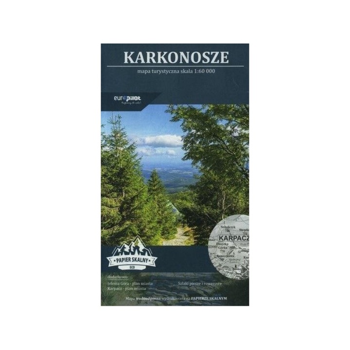 Mapa turystyczna Euro Pilot, Karkonosze, 1:60 000