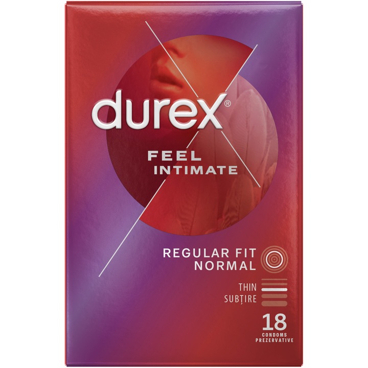 Durex Feel intimate óvszer, 18 db