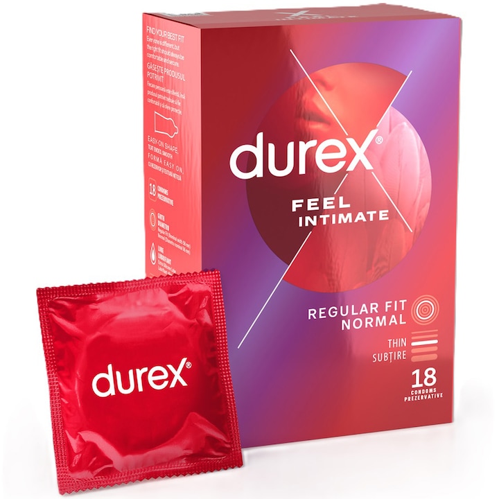 ΠΡΠ΅Π·Π΅ΡΠ²Π°ΡΠΈΠ²ΠΈ Durex Feel Intimate, 18 Π±Ρ