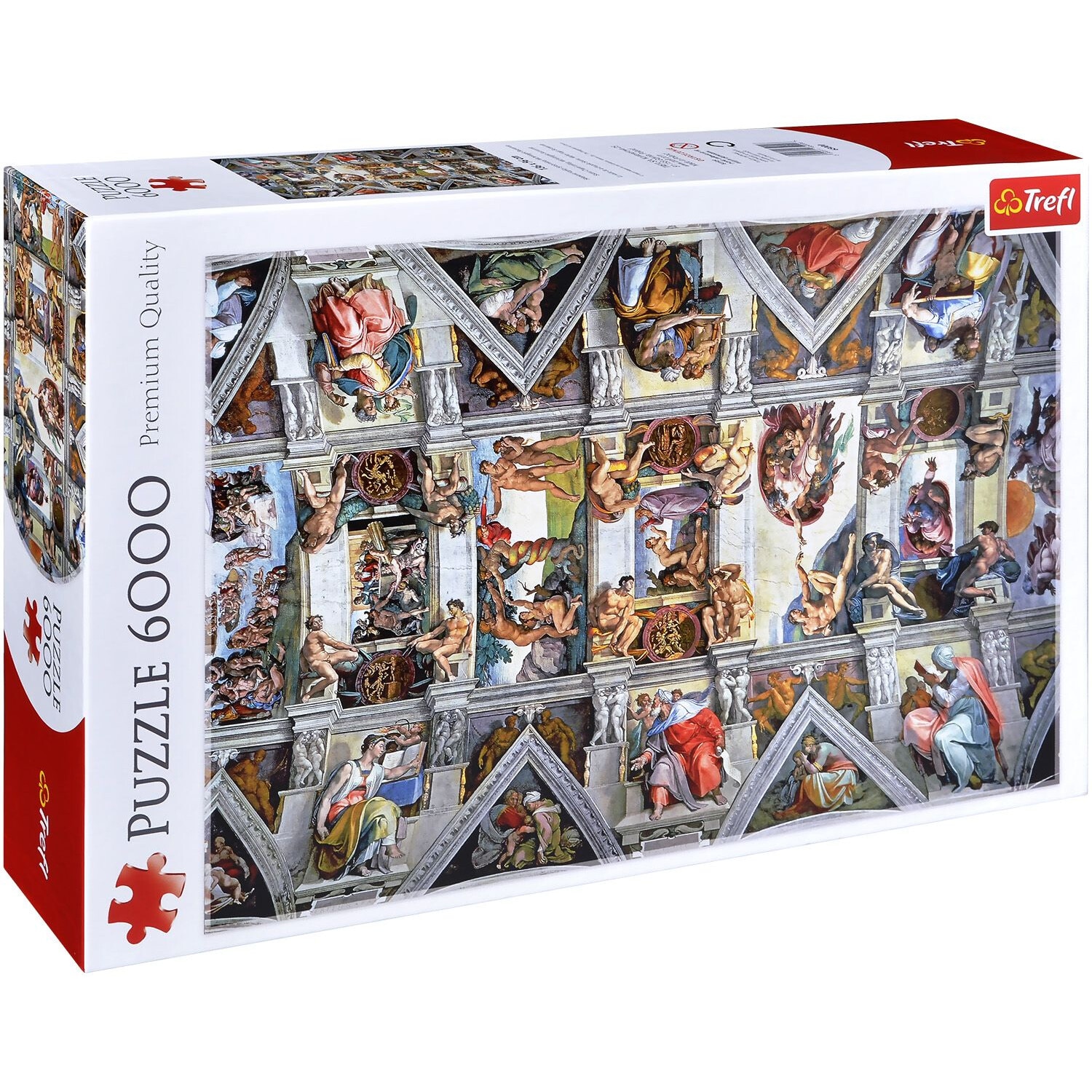 Puzzle Trefl din 6000 de piese - Tavan capela Sixtina - eMAG.ro