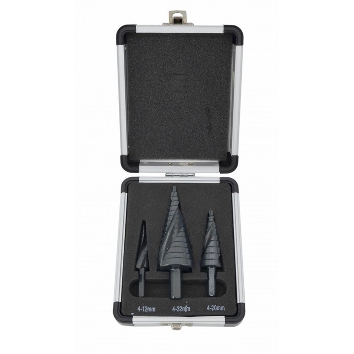AwTools AW40961 fúrókészlet, 3 darabos, 140x100x40mm, 440g