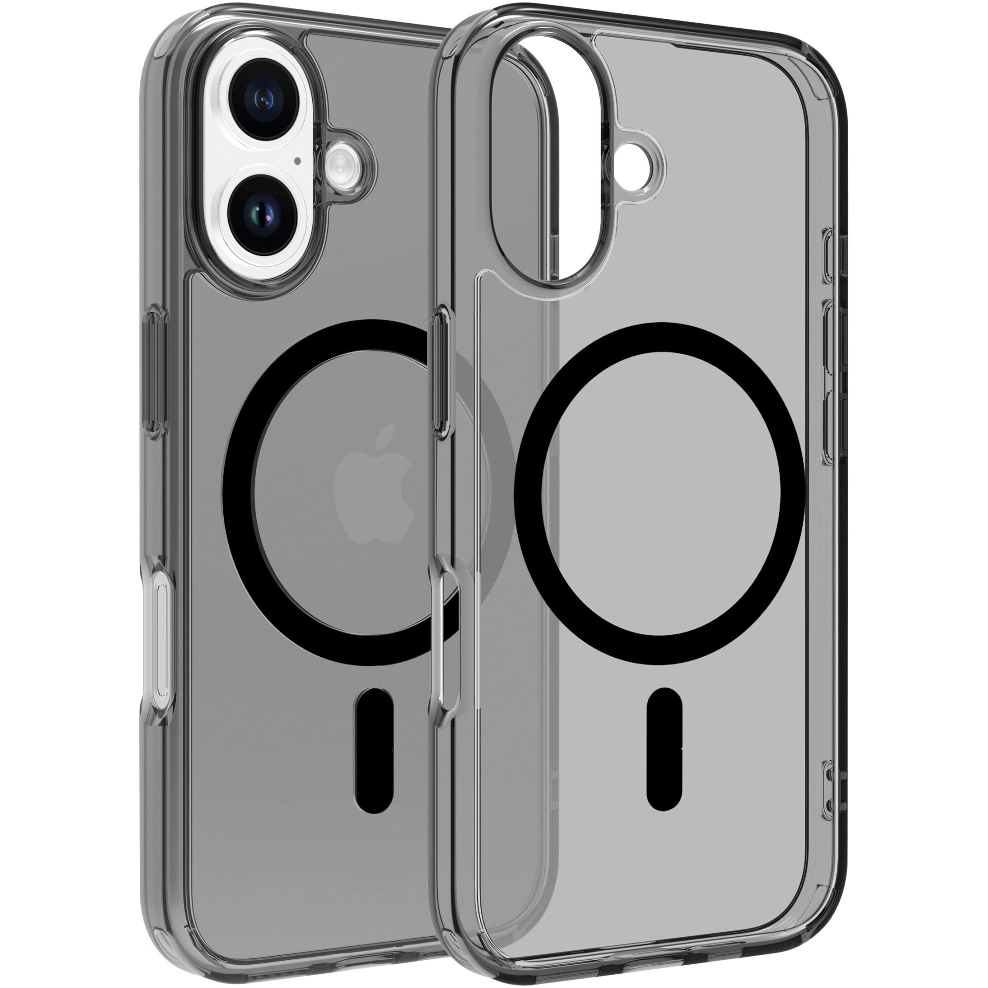 Husa de protectie Dviced, Magsafe pentru iPhone 16 smoke case, Black